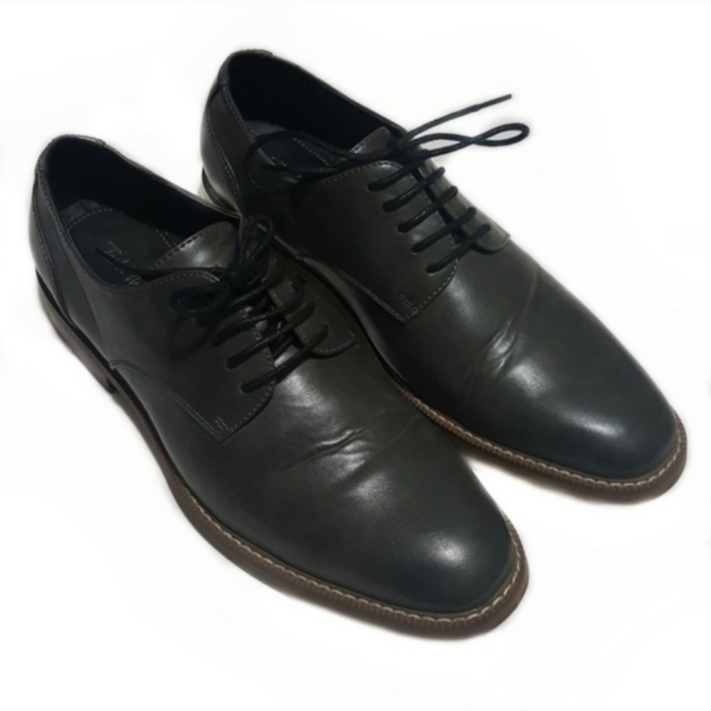 Todd Welsh Men's Gray Dress Shoes Used Once-9.5